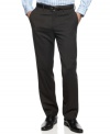 With a subtle check pattern, these Tasso Elba pants instantly set themselves apart in your on-the-clock rotation.