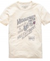 Get graphic. This T shirt from Lucky Brand Jeans brings a visual statement to your casual look.