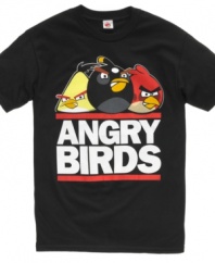 From your phone to your closet, the Angry Birds are coming. Get the tee from Fifth Sun.