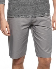 Take your spring look to the next level with these luxurious shorts from Calvin Klein.
