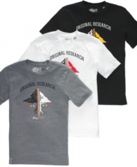 Grow your casual collection with this stylish graphic t shirt from LRG.