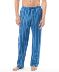 Look your best around the bedroom with these woven pants from Calvin Klein.