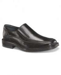 Updated, contemporary styling that is suitable for all occasions makes these smart bike toe loafers for men a cool complement to any guy's weekly rotation of men's dress shoes.