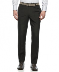 Get checked out. These mini-check pants from INC International Concepts are bound to get your work style noticed.