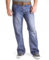 Shore up your must-have jeans for the season with this cool, boot-cut style from Royal Premium Denim.