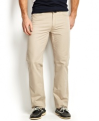 You can never go wrong with a cool casual pants like this from Nautica.