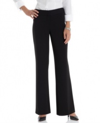 This sleek Rafaella pant provides a chic foundation for all your favorite tops, at the office and beyond.