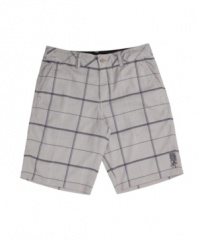 Plaid attitude. Revamp your warm-weather wardrobe with these cool shorts from O'Neill.