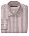 Follow the lines to this well-appointed striped dress shirt from Sean John.