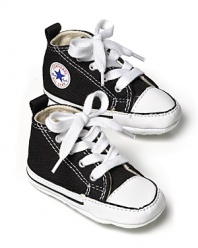 Classic high top Converse sneakers with soft soles for a comfortable fit. Great for gift giving with signature box packaging.
