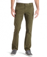 Rock the ivy look with these green-washed skinny pants from Levi's.