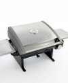 Get your grill on anywhere -- indoors or out. Cuisinart's versatile gas grill brings the heat to any tabletop, picnic or tailgate with its 12,000-BTU burner and enameled cast-iron cooking plate. A unique modular surface system accommodates a variety of interchangeable panels designed specifically for your favorite grilled foods. Three-year limited warranty. Model CGG-200.