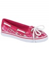 Her style will be as easy as slipping on these plaid shoes from Sperry Top-Sider.