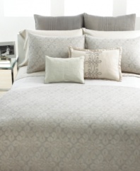A luxurious layer of softness in 300-thread count cotton, subtly accented with matelasse stripes.