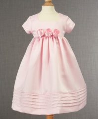 All dressed up, now give her somewhere to go! She'll be ready for the party, or any other special occasion, in this sweet dress from Cherish the Moment.