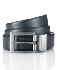 Let your look do the talking. This Alfani belt is subtle and sophisticated.