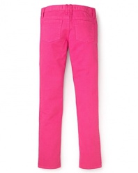 Juicy Couture Girls' Straight Leg Colored Denim - Sizes 2-6