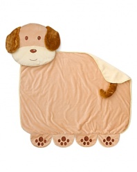 Featuring ultra soft fleece and a plush faux-shearling back, this Bestever blanket features a lovable character that little ones will love to snuggle up to.