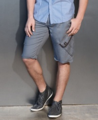 Cool and comfortable, these lightweight shorts from INC are the perfect casual addition to your vacation wardrobe.