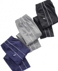 Mesh it up in these ultra-comfy pants from Puma!