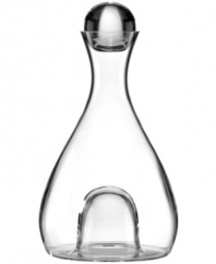 Taking cues from Tuscan wine country, this shapely Lenox decanter is designed to emphasize the rich colors and sweet aromas of your favorite varietals. With a round stopper of pure crystal. Qualifies for Rebate