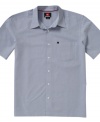 Rethink your weekend wardrobe with this comfy, casual shirt from Quiksilver.