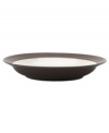 Crafted from versatile stoneware, these pasta bowls are perfect for casual dining and elegant entertaining. The deep chocolate brown color enriches any tabletop while the classic shape makes these bowls a practical choice.