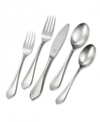 Like stems of elegant blossoms, Fiora flatware brings new life to modern tables. Henckels craftsmanship and durable stainless steel mean the set will stay fresh indefinitely.