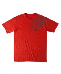 Expand your collection of casual basics with this easy-wear graphic tee from O'Neill.