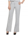 Add sleek balance to a tailored top or jacket with these wide leg pants from XOXO!