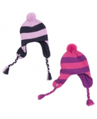 These Peruvian-inspired hats will keep her warm on the coldest days while brightening up her look. (Clearance)