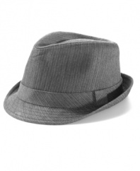 Be dashing. This fedora from American Rag adds a dose of old-school sophistication to any look.