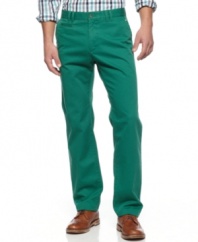Get a leg up on modern prep with these pants from Hugo Boss BLACK.