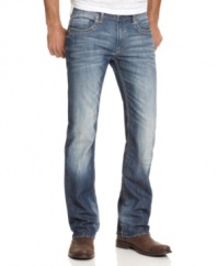 Greet the weekend the right way -- the quintessential blue jeans from Buffalo Jeans.