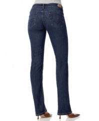 How low can you go? Levi's 524 Too Superlow Skinny jeans sure make it fun to find out.