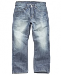 A husky take on the easy-wearing, stylishly slim 514 jeans from Levi's.