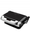 From breakfast to barbecue, this George Foreman grill can cook up whatever you're craving on one of four interchangeable plates. Cooking time and temperature settings put home chefs in control. Two-year limited warranty. Model GRP4EWS.