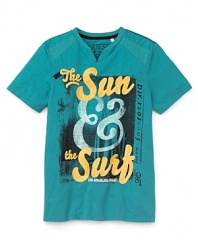 GUESS Kids Boys' Turquoise Tee - Sizes S-XL