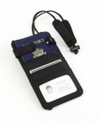Organization is the key to a hassle-free check-in and security process at the airport. This handy wallet helps keep all your important boarding documents in one place, leaving you plenty of time to make your gate.
