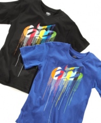 These tees from Nike shake up his normal casual look with a 6.0 on the cool scale.