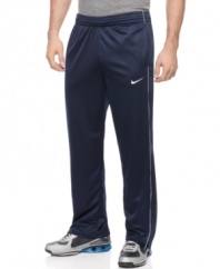 Are you in the zone? With Dri-Fit technology, these Nike pants keep you cool and comfortable.