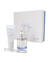 I Fancy You is the newest fragrance in the Jessica Simpson Collection. It's a soft, velvety, floral musk, which includes scents of pear, Fuji apple, lily of the valley, and sandalwood. Experience the romantic floral scent of I Fancy You with this Gift Set which includes a 3.4 oz Eau de Parfum Spray, .2 oz Rollerball Eau de Parfum and a 3 oz Body Lotion.