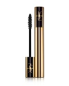 A daring new interpretation of beautiful eyes.Glamorous volume, bold length, voluptuous curl and dramatic styling: MASCARA SINGULIER dares to do everything. A unique innovation by Yves Saint Laurent, the mascara brush combines the technology of a traditional brush with the structure of a moulded brush, to increase the performance of the formula: structured in an elliptic way, the multi-dimensional bristles ensure Haute Couture precision and dress the lashes evenly from root to tip. By coating the root of the lashes with mascara like a stroke of eyeliner, the brush creates a unique and intense new type of separation.Volumizing micro-spheres thicken the lashes, with Pro-vitamin B5 to protect, nourish, and reinforce of the lashes' structure. Like hair extensions, nylon micro-fibres extend the lashes. A high performance curling wax, helps style the lashes for an ideal curve.