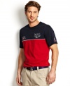 Raise your casual style game with this t-shirt from Nautica.
