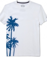 Need some change? Try this graphic t-shirt from Tommy Hilfiger for a summer style refresher.