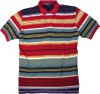 Polo Ralph Lauren Classic-Fit Textured Multi-Stripe Polo