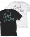 Are you today's special? Wear your status out loud in this cool graphic tee from Guess.