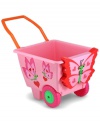 Time for a little independence. They'll love being able to spread their wings and transport their favorite things all by themselves in this darling Bella Butterfly car from Melissa and Doug.