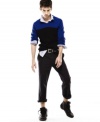 Ultra-sleek, these Kenneth Cole Reaction pants are the perfect complement to your 9-to-5 look.