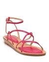 In bright, cheerful neon, the Beach Babe sandals from Rebecca Minkoff add trend-right color to summer soirées.